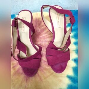 Antonio Melani Plum Color  Slingback High heels, Size 8.5